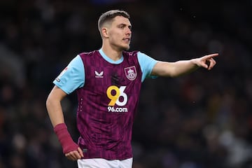 Club: Burnley FC | Valor de mercado: 18 millones de euros.