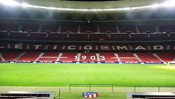 Wanda Metropolitano, el estadio del Atlético de Madrid.