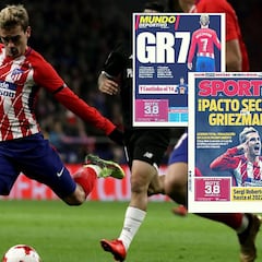 GR7: Griezmann ya llena las portadas de Barcelona