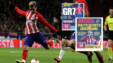 GR7: Griezmann ya llena las portadas de Barcelona