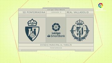 Resumen y goles del Ponferradina vs. Valladolid de la Liga Smartbank