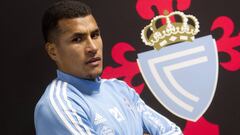 Murillo, de nuevo con la camiseta del Celta.