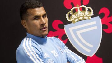 Murillo, de nuevo con la camiseta del Celta.