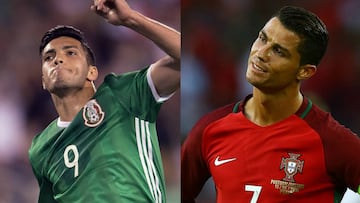 Raúl Jiménez cree tener características de Cristiano Ronaldo