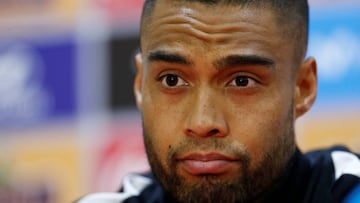 Soccer Football - 2018 World Cup Qualifying Playoffs - Peru v New Zealand - National Stadium, Lima, Peru - November 14, 2017.  New Zealand player Winston Reid attends a press conference at National Stadium. REUTERS/Mariana Bazo