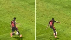 Stunning trivela assist by Lamine Yamal captured from the stands