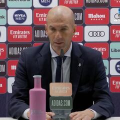Zidane destaca lo que más le preocupó de la debacle general del Real Madrid ante el Cádiz