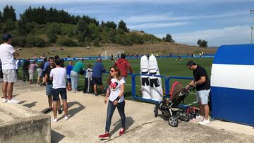 El entrenamiento del Alav&eacute;s.