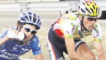 <b>LUCHADOR. </b>Juan Fuentes buscó desesperadamente la victoria durante 128 kilómetros.