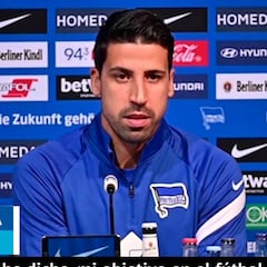 El Khedira más nostálgico: lo que más echaba de menos es todo un homenaje al fútbol puro