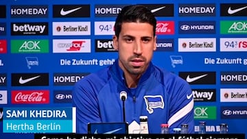 El Khedira más nostálgico: lo que más echaba de menos es todo un homenaje al fútbol puro