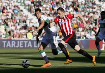 Elche-Athletic de Bilbao.
Borja Viguera y Enzo Roco.