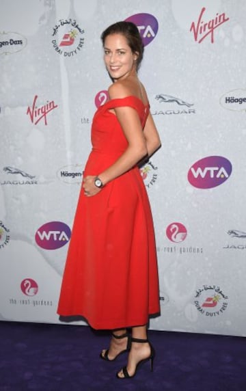 Ana Ivanovic attends the annual WTA Pre-Wimbledon Party presented by Dubai Duty Free at the Kensington Roof Gardens on June 23, 2016 in London, England.  (Photo by Stuart C. Wilson/Getty Images for WTA Tour)