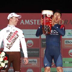 Cosnefroy se toma con humor su derrota en la Amstel