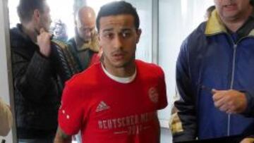 Thiago Alcántara, operado "sin complicaciones" en Barcelona