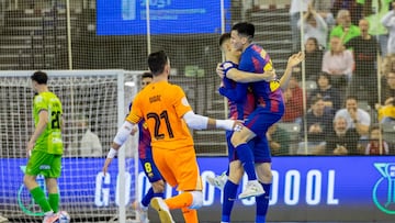 El Barça se cita con el Jaén en la final de Copa tras dominar al Palma