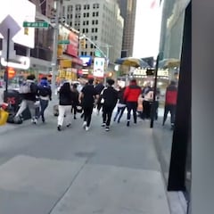 Pánico en Times Square por una explosión