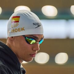 El adolescente Luca Hoek, el más rápido de España en 100 libre a lo Pan Zhanle