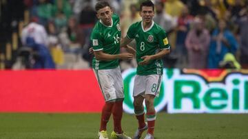 H&eacute;ctor Herrera e Hirving Lozano, Selecci&oacute;n Mexicana