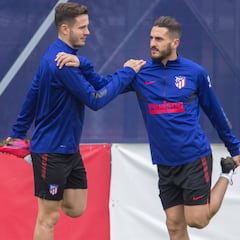Objetivo Atlético: encontrar la mejor versión de Koke y Saúl