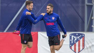 Saúl y Koke.