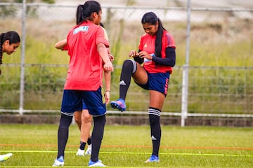 La Selección Colombia Femenina sigue preparando el partido ante Ecuador por Copa América. Las dirigidas por Nelson Abadía volvieron a los trabajos de campo.