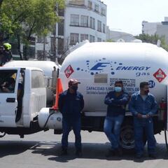Gaseros y policías se enfrentan en marcha “pacífica”