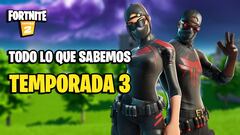 Fortnite Temporada 3: Pase de Batalla, evento final de la Temporada 2, filtraciones y más