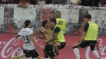 14/09/2025 SPORTING PARTIDO 2ª DIVISION
GIJON ESTADIO EL MOLINON SPORTING-BURGOS
MATEO MARCA 2-3 CELEBRACION
FOTO PACO PAREDES