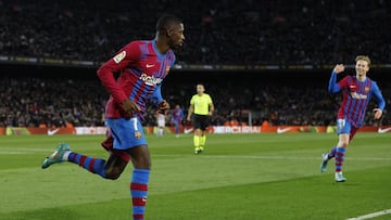 Barcelona strolled to victory over Athletic Club with goals from Aubameyang, Dembélé, De Jong and Depay. Barça are in fourth place in LaLiga.