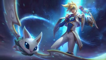 Ezreal con el traje de Guardián Estelar