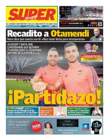 Portadas de la prensa deportiva