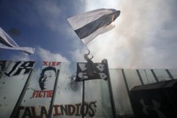 Previa del partido entre Universidad de Chile y Colo Colo disputado en el estadio Monumental de Santiago, Chile.
