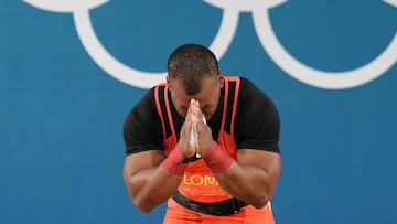 Yeison López gana plata en los Juegos Olímpicos de París 2024.