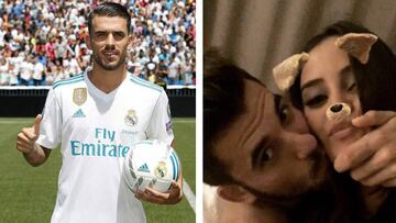 Dani Ceballos presenta a su novia en las redes sociales. Foto: Instagram