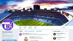 Theo olvida al Atlético y ya es del Real Madrid en las redes