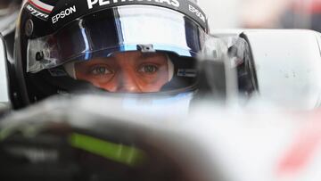 Valtteri Bottas en Montmeló.
