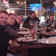 Simeone reunió a su cuerpo técnico en una cena