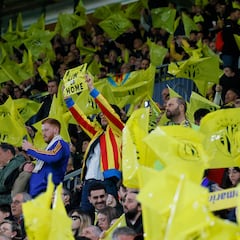 El derbi acaba con dos aficionados del Villarreal en el hospital