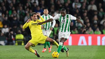 William Carvalho, ante el Villarreal.