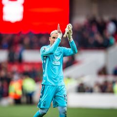Así fue la actuación de Keylor Navas con el Nottingham Forest ante el Wolverhampton