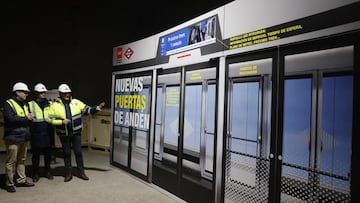 El cambio en las puertas del Metro de Madrid