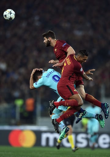 Luis Suárez y Federico Fazio.