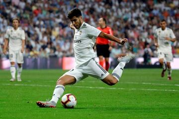 Marco Asensio scores his sixth goal in seven games against Espanyol