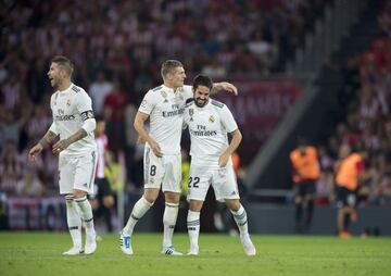 Isco marcó el 1-1 a pase de Bale.