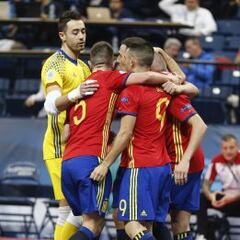 Los dobletes de Álex y Rivillos permiten a España ser primera