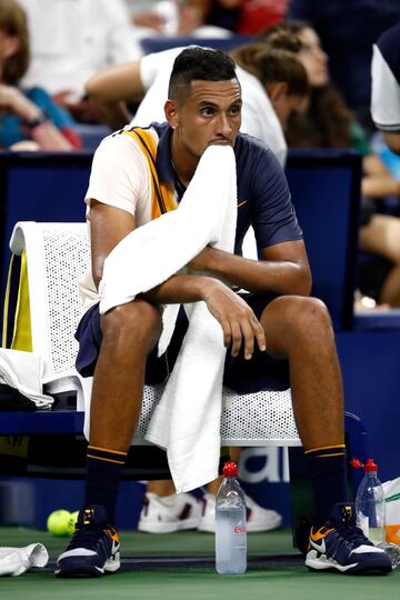 Nick Kyrgios.
== FOR NEWSPAPERS, INTERNET, TELCOS & TELEVISION USE ONLY ==
