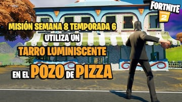 Fortnite | &iquest;D&oacute;nde est&aacute; el Pozo de Pizza y c&oacute;mo utilizar un tarro luminiscente?