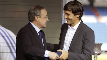 Florentino P&eacute;rez y Ra&uacute;l, en una imagen de archivo.