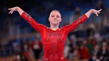 Who is Jade Carey, the US gymnast replacing Simone Biles at the Olympics?